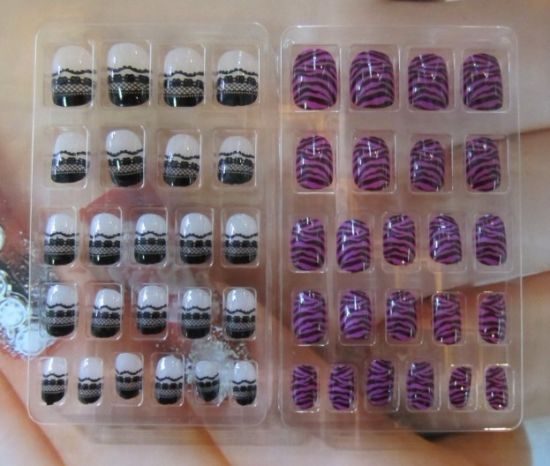 Kids Artificial Plastic Nail Tips for Finger Nail