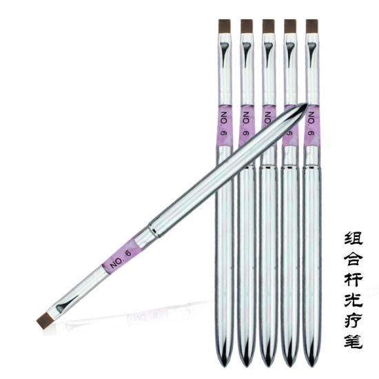 Copper Tube Gel Brush Nail Art Acrylic Brush Painting Pen