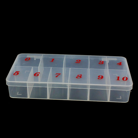 1000PCS Nail Tip Box for Empty Containers Nail Art Tool