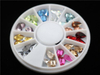Mixed Colors Tear Shape Crystal Stones Diamonds Nail Art Decorations