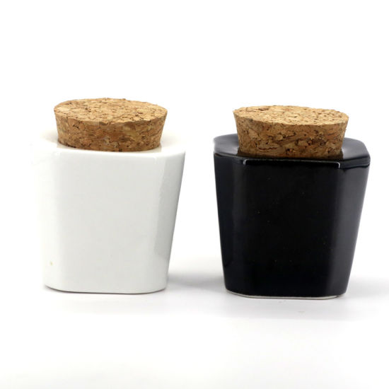 Ceramic Storage Boxes Container Ceramic Nail Art Accessories Tools