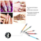 Nail Art Silicone Brush 5PCS Painting Pencil Dual-Head Manicure Tool
