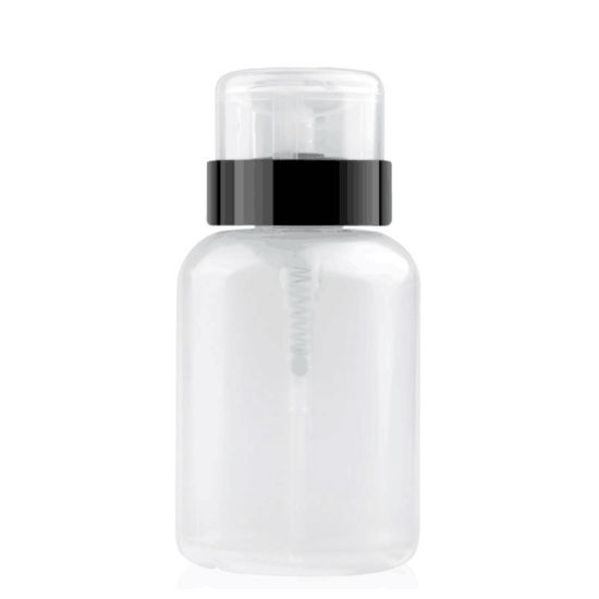 Liquid Clear Press Pumping Dispenser Container Nail Polish Remover Bottle