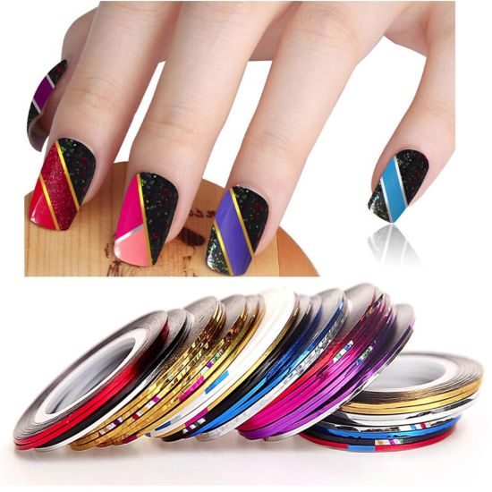 Nail Striping Tape Line Nail Art Self-Adhesive Decal Nail Decorations