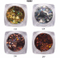 Nail Sequins Diamond Rhombus Metal Paillette Manicure Nail Art Decoratio