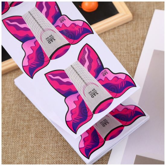 Self-Adhesive Nail Forms for Nail Tips Extension Butterfly Stickers New