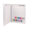 Dedicated White Nail Gel Polish Display Card Chart Color Chart