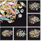 Mixed Irregular Figure Colorful Rhinestones Diamond Beads Nail Art Decoration