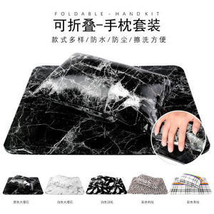 Detachable Pad Cushion Nail Art Soft Pillow Arm Rest Set