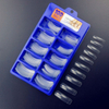100PCS Empress-Curve Acrylic Nail Art Long French Nail Tips Clear