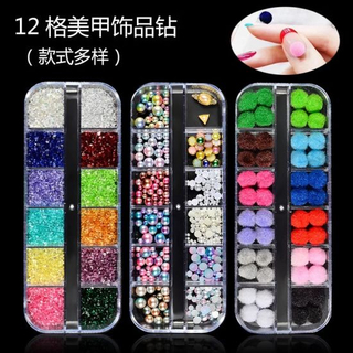 New Multi-Size Nail Rhinestones 3D Decorations Nail Art Decorations
