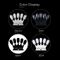 Nail Chart Palette Practice Display Tool Nail Art Crown Shaped
