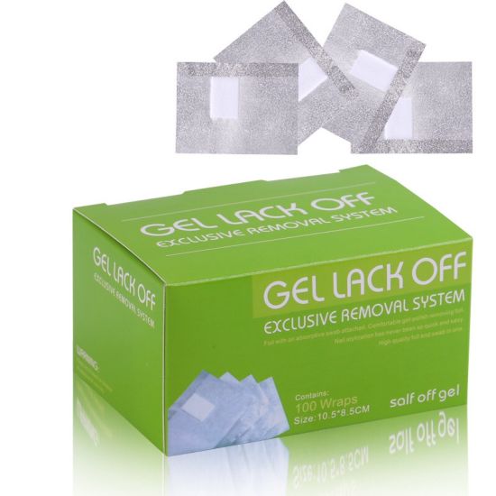 Nail Foil Remover Wraps Nail Soak off Nail Polish Removal
