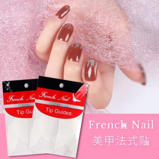 Manicure Nail Art DIY Salon French Guide Nail Stickers