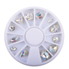 Wheel Crystal Ab Diamond Nail Stone Nail Art Decoration Manicure