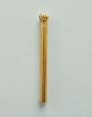 Gold Carbide Electric Burr Cutter Nail Drill Nail Art Tools
